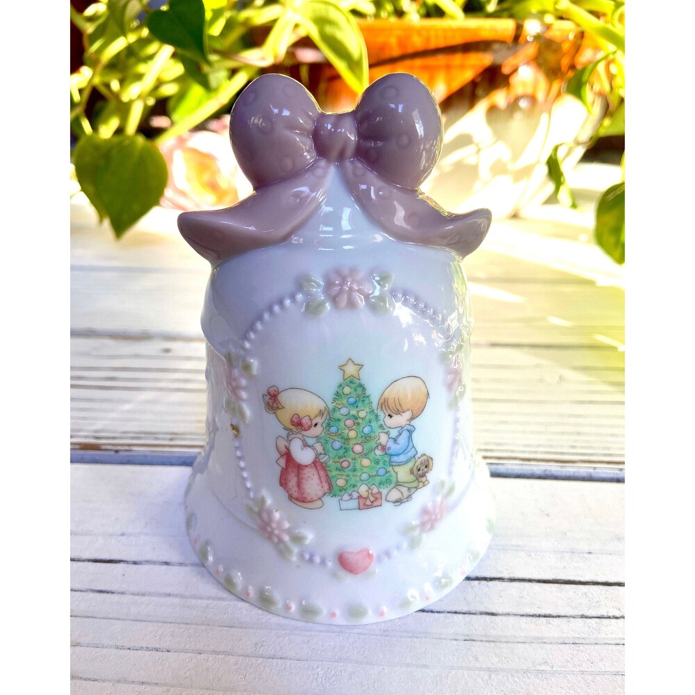 Vintage Precious Moments Christmas Bell